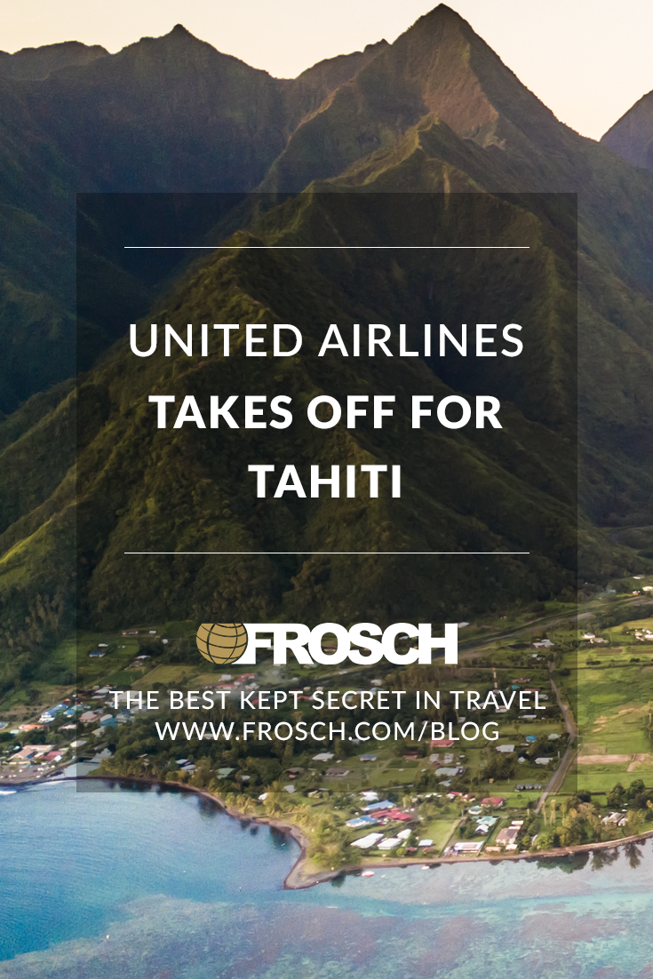 United Airlines Takes off for Tahiti