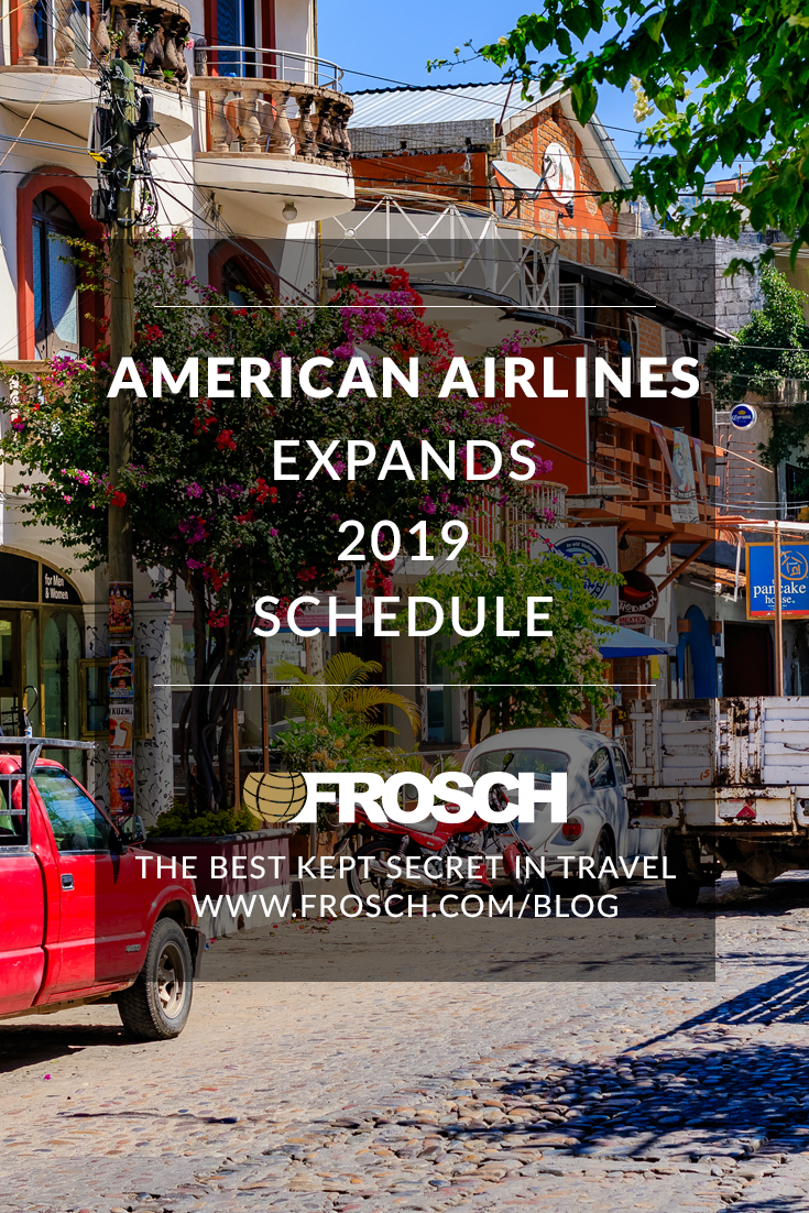 American Airlines Expands 2019 Schedule