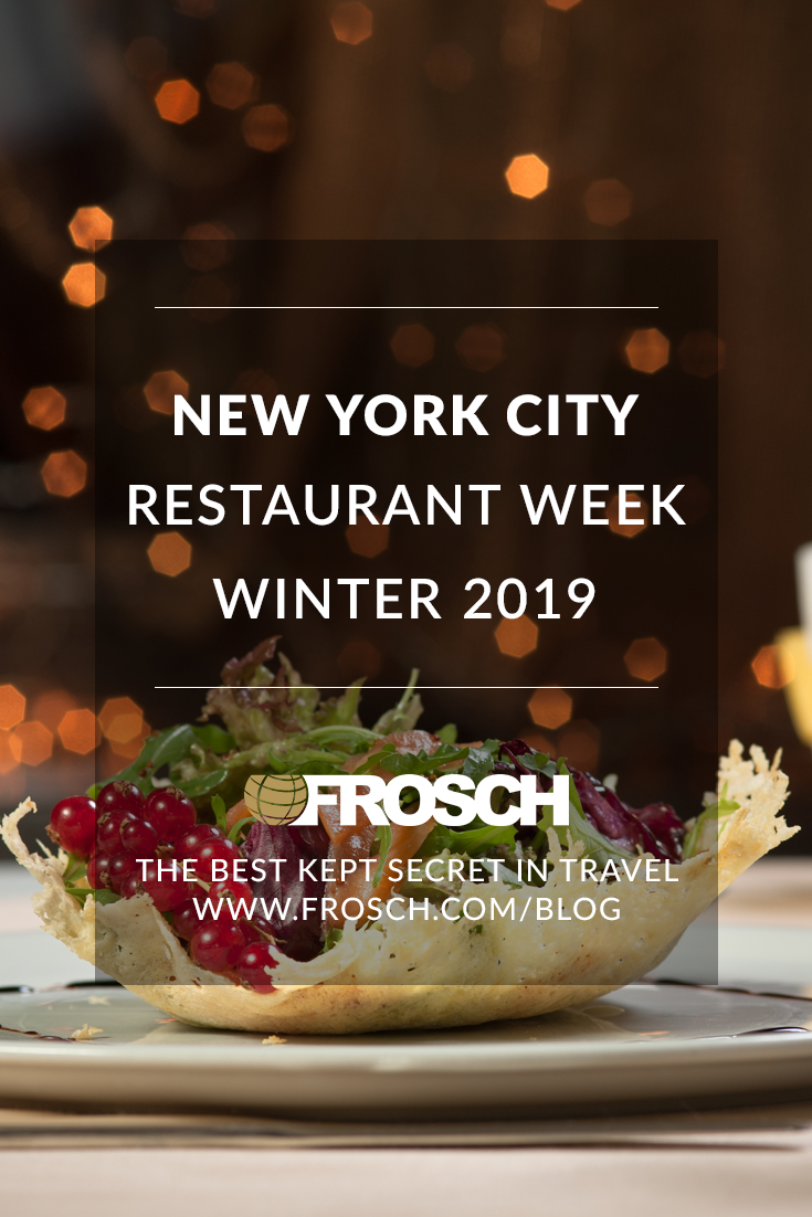 NYC Restaurant Week Winter 2019