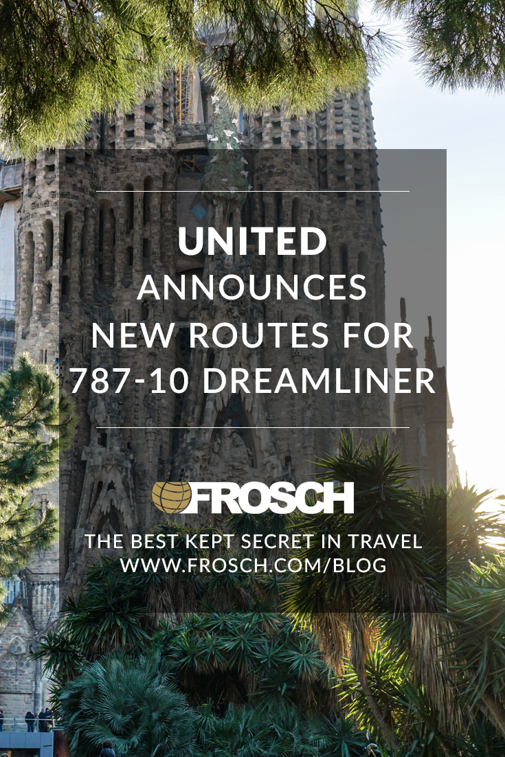 United Announces New Routes for 787-10 Dreamliner