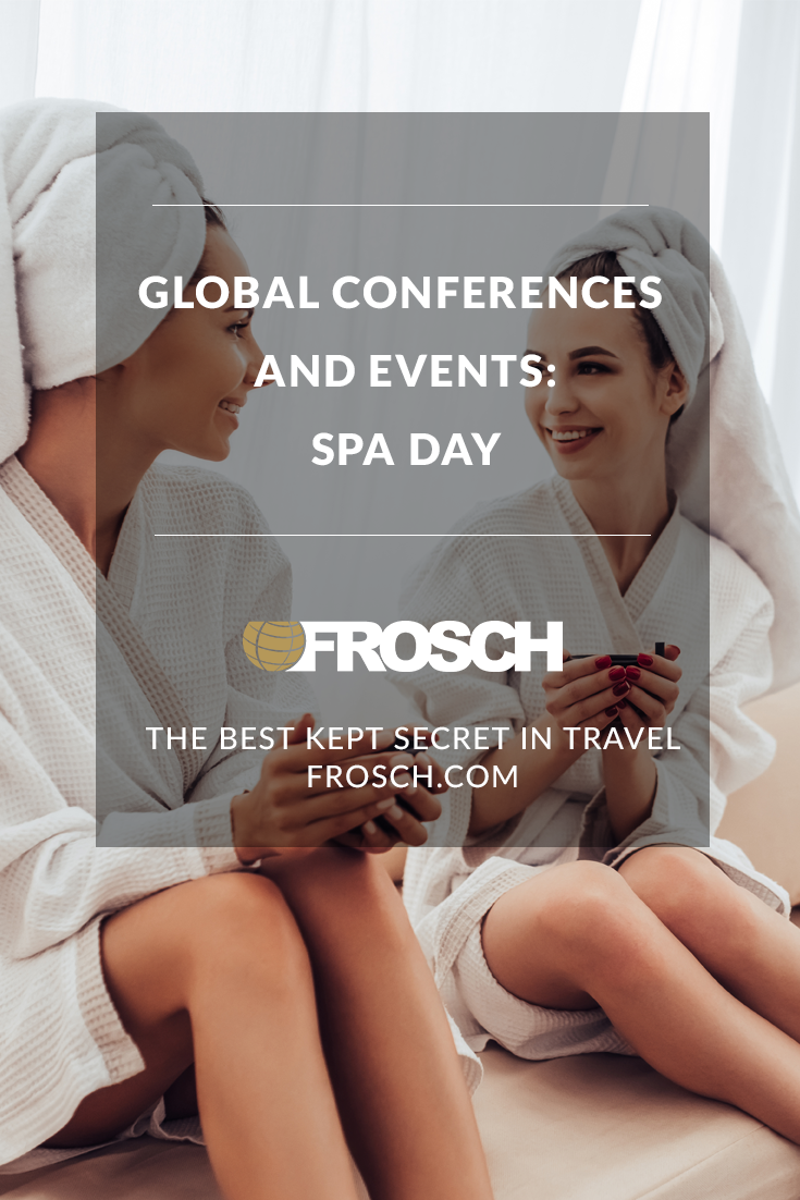 Blog Footer - Global Conferences and Events - Spa Day