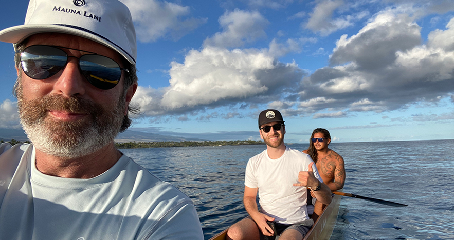 Mauna Lani Sunrise Panel - Steve Orens Hawaii Trip