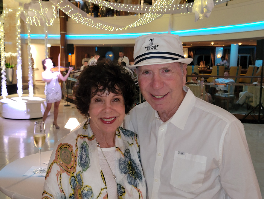 Bobbi Feslot Onboard Crystal Serenity in Bahamas