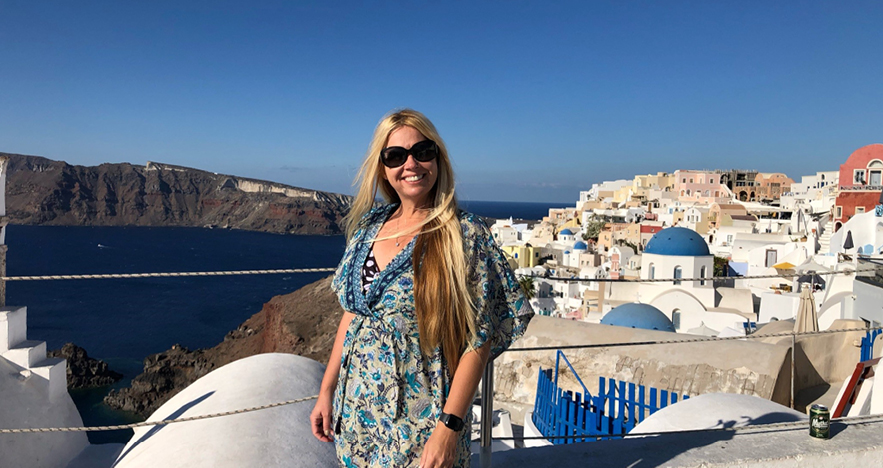 Jen McGuigan Santorini