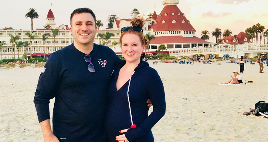 Courtney Kelly Babymoon at Hotel Del Coronado